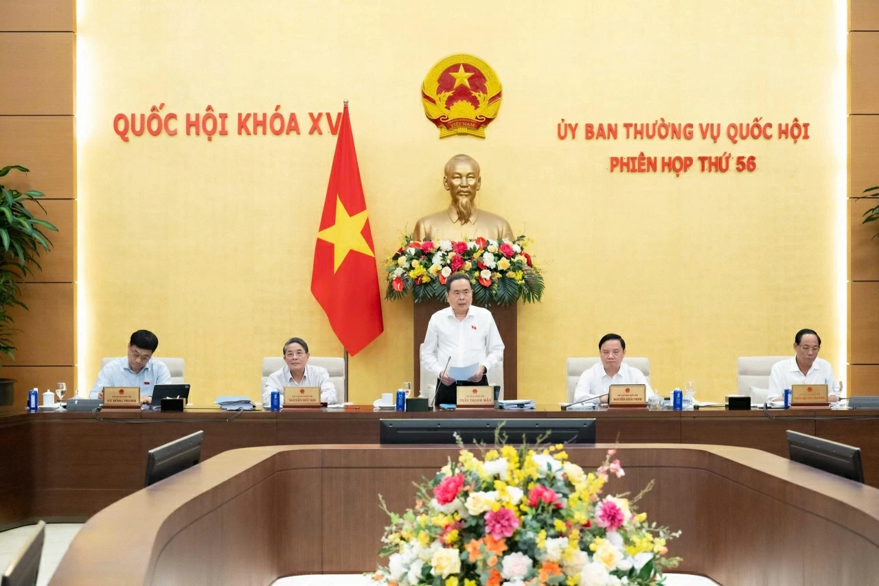 Ủy ban Thường vụ Quốc hội khai mạc Phiên họp thứ 56
