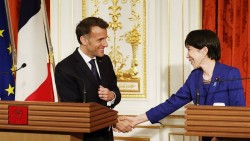Tổng thống Pháp nhấn mạnh tính ổn định chính sách của châu Âu trong chuyến thăm Nhật Bản