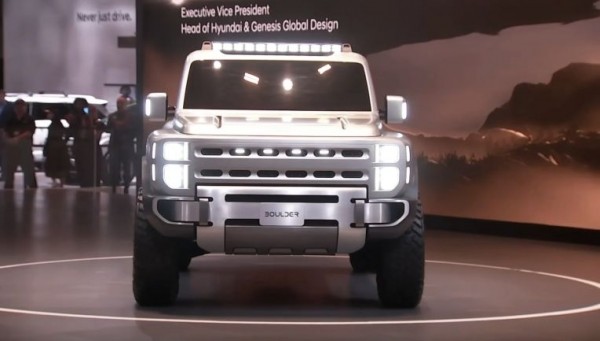 Cận cảnh Hyundai Boulder Concept ra mắt tại Mỹ