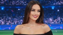 Cận cảnh nhan sắc MC xinh đẹp Eva Murati khiến fan bóng đá 'mất tập trung'