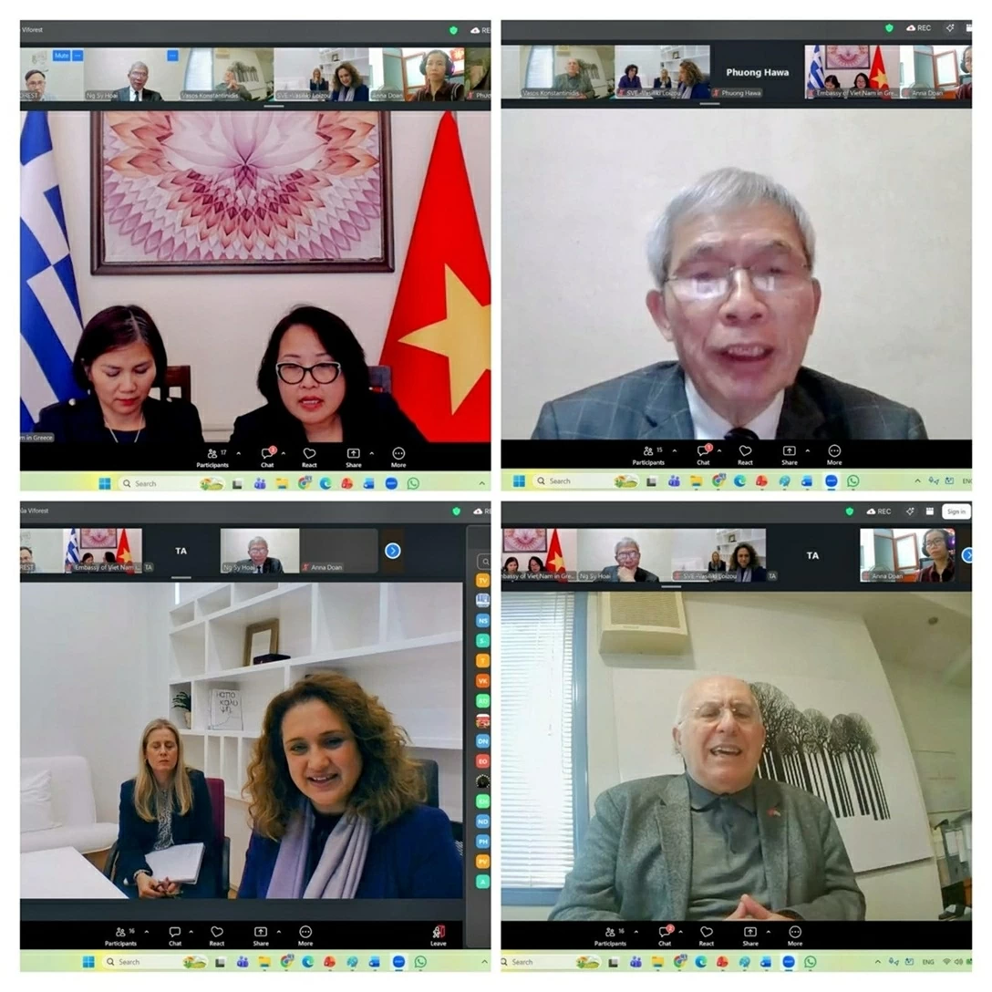 Kết nối Hiệp hội, doanh nghiệp Việt Nam-Hy Lạp trong lĩnh vực gỗ