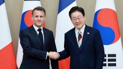 Hàn Quốc-Pháp phối hợp bảo đảm an toàn eo biển Hormuz, nhất trí tăng cường hợp tác an ninh