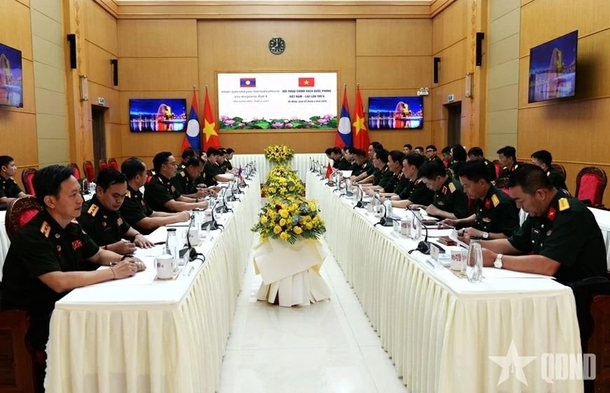 Đối thoại chính sách quốc phòng Việt Nam - Lào lần thứ 6 Đối thoại chính sách quốc phòng Việt Nam - Lào lần thứ 6