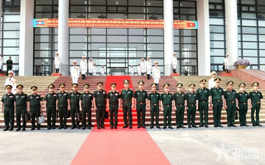 Đối thoại Chính sách quốc phòng Việt Nam - Lào lần thứ 6