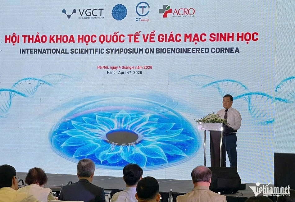 Giác mạc sinh học mở cơ hội phục hồi thị lực cho hàng trăm nghìn người Việt