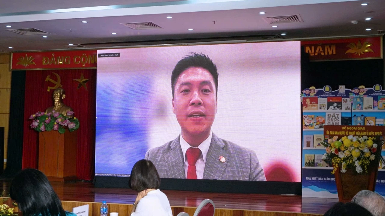 Ra mắt bộ sách 'Vui học tiếng Việt': Góp phần gìn giữ tiếng mẹ đẻ trong cộng đồng người Việt toàn cầu Ra mắt bộ sách 'Vui học tiếng Việt': Góp phần gìn giữ tiếng mẹ đẻ trong cộng đồng người Việt toàn cầu