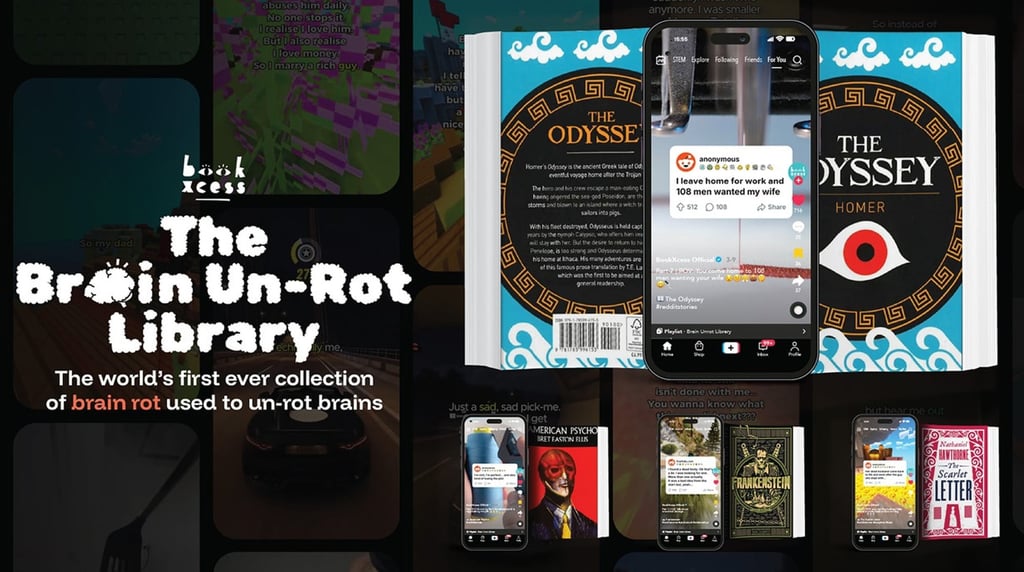 Một hiệu sách có ý tưởng thu hút lại những độc giả bằng các đoạn phim gây hại não Một hiệu sách có ý tưởng thu hút lại những độc giả bằng các đoạn phim gây hại não