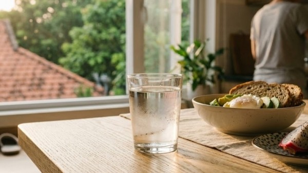Ba lý do nên uống nước lọc vào buổi sáng