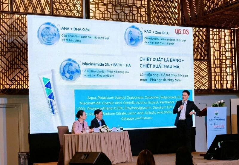 Trioderma khẳng định vị thế dược mỹ phẩm Việt với công bố nghiên cứu lâm sàng tại SCAD 2026