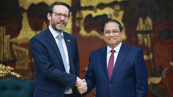Thủ tướng Phạm Minh Chính tiếp Đại sứ Anh tại Việt Nam