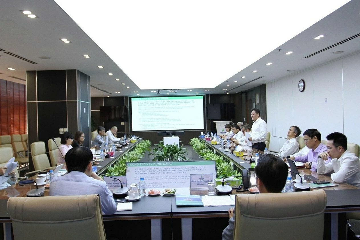 Đảng ủy PVEP: ‘Đồng thuận tầm nhìn, đồng hành đích đến’