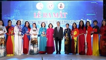 Ra mắt Hội Nữ Doanh nhân Việt Nam tại châu Âu
