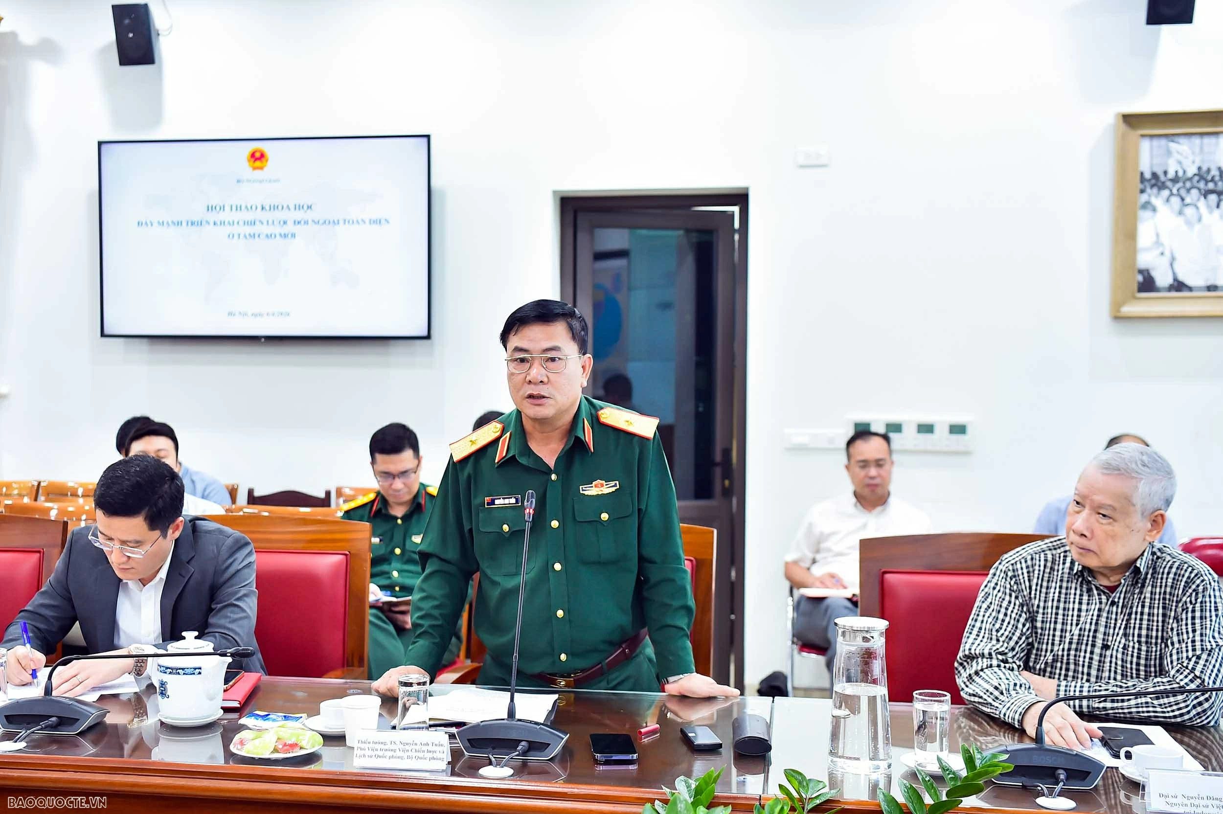 Đẩy mạnh đối ngoại toàn diện ở tầm cao mới: Yêu cầu chiến lược trong bối cảnh chuyển động toàn cầu Đẩy mạnh đối ngoại toàn diện ở tầm cao mới: Yêu cầu chiến lược trong bối cảnh chuyển động toàn cầu