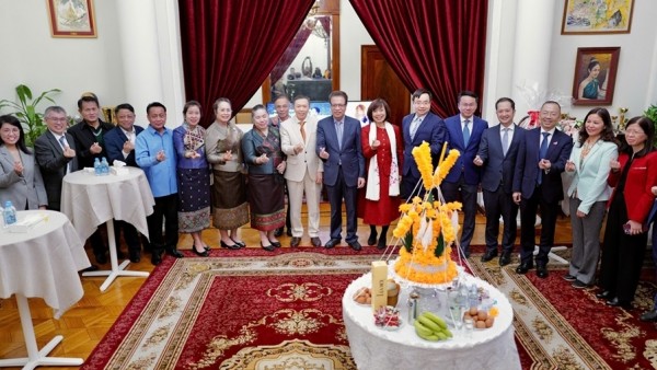 Tình đoàn kết Việt-Lào lan tỏa tại Moscow nhân dịp Tết Lào Bunpimay