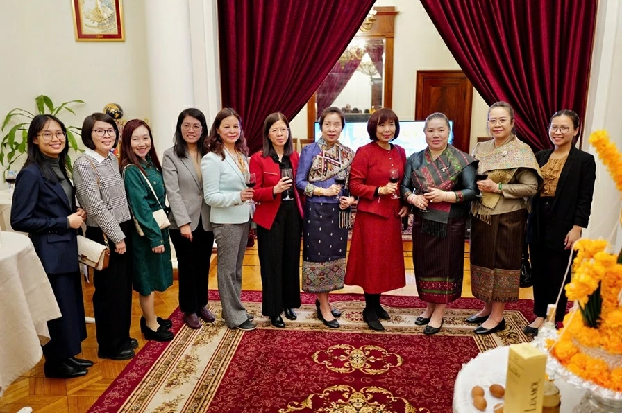 Tình đoàn kết Việt – Lào lan tỏa tại Moscow nhân dịp Tết Lào Bun Pi May