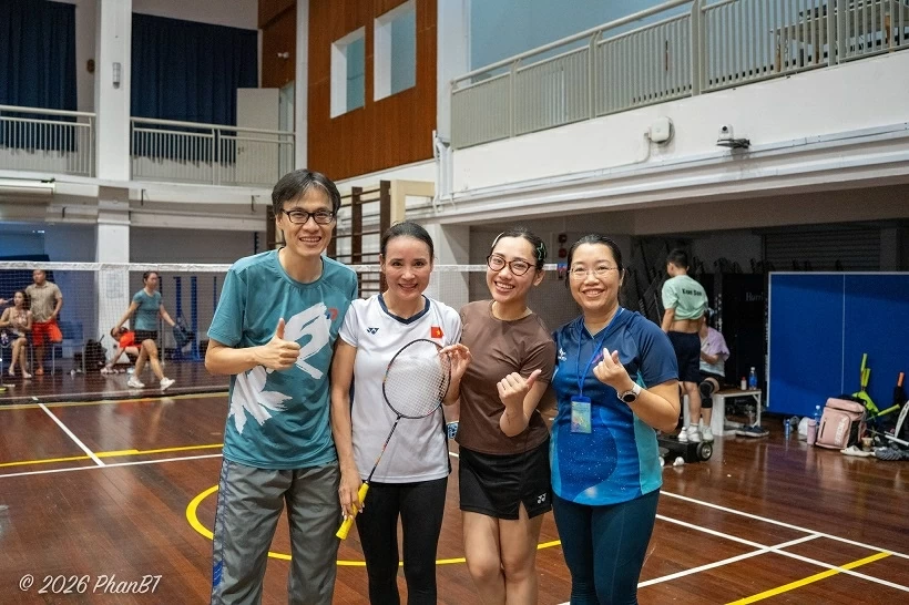 Dấu ấn về tinh thần thể thao của cộng đồng người Việt tại Singapore Dấu ấn về tinh thần thể thao của cộng đồng người Việt tại Singapore