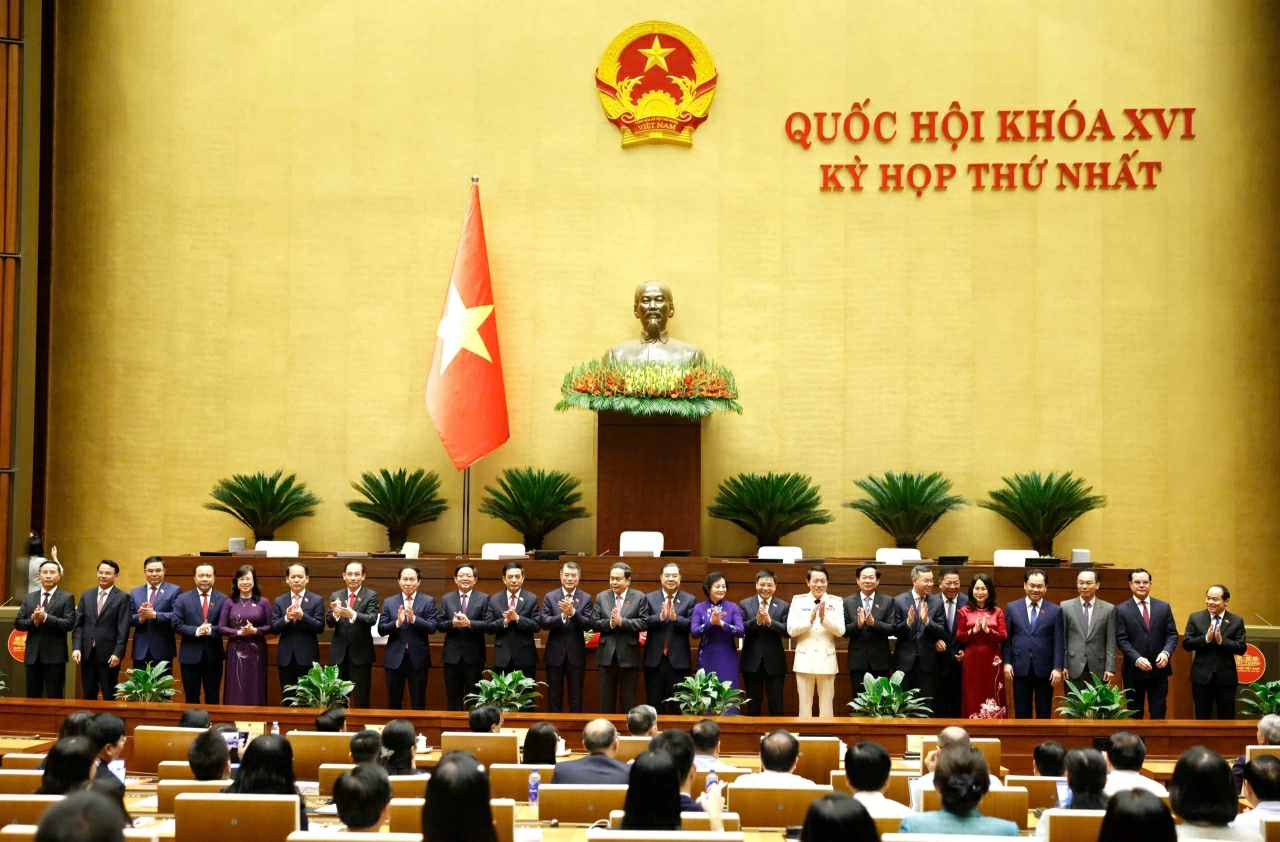 Quốc hội phê chuẩn việc bổ nhiệm Phó Thủ tướng, Bộ trưởng, thành viên Chính phủ