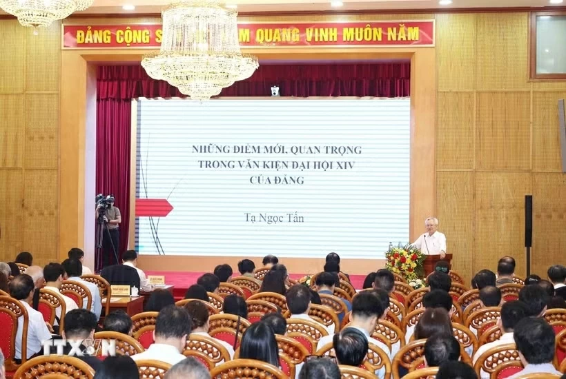 Toàn văn phát biểu của đồng chí Trần Thanh Lâm, Ủy viên Trung ương Đảng, Phó Trưởng Ban Tuyên giáo và Dân vận Trung ương Toàn văn phát biểu của đồng chí Trần Thanh Lâm, Ủy viên Trung ương Đảng, Phó Trưởng Ban Tuyên giáo và Dân vận Trung ương