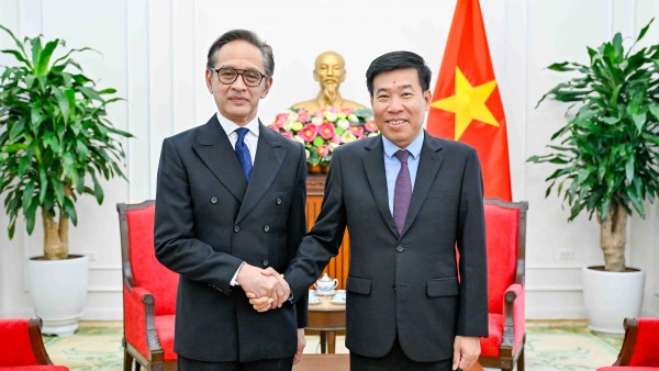 Ủy viên Trung ương Đảng, Thứ trưởng Ngoại giao Nguyễn Mạnh Cường tiếp nguyên Bộ trưởng Ngoại giao Indonesia