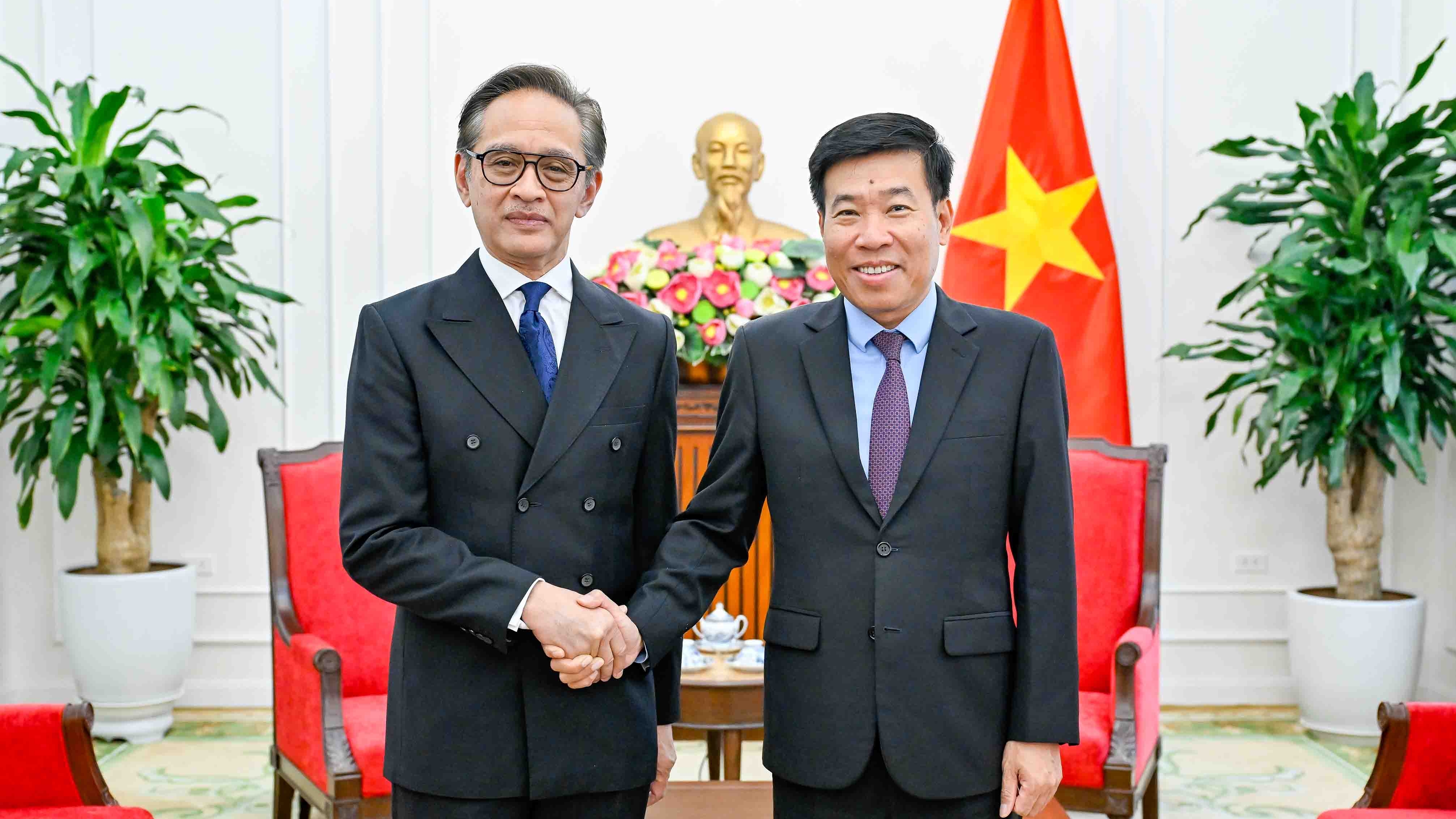 Ủy viên Trung ương Đảng, Thứ trưởng Ngoại giao Nguyễn Mạnh Cường tiếp nguyên Bộ trưởng Ngoại giao Indonesia