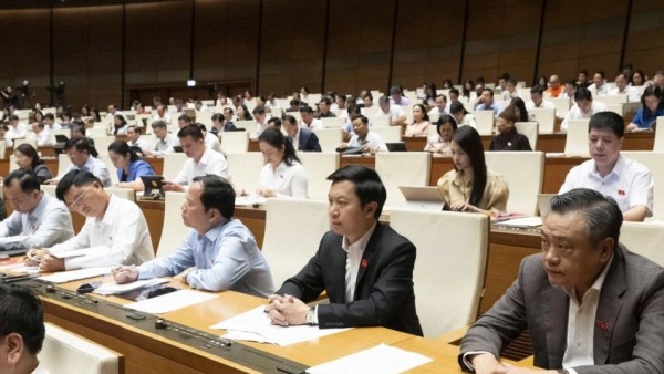 Quốc hội nghe Tờ trình và Báo cáo thẩm tra dự án Luật Hộ tịch (sửa đổi)