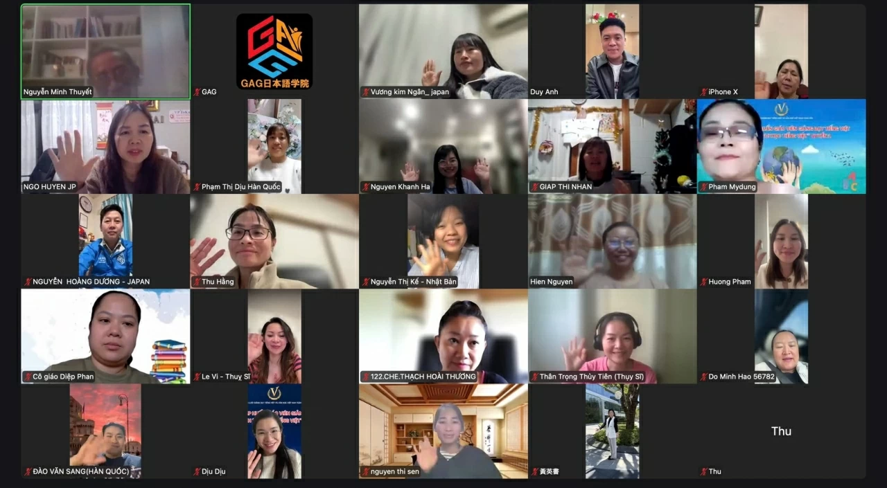 Kết nối cộng đồng qua chuỗi tọa đàm gìn giữ tiếng Việt ở nước ngoài Kết nối cộng đồng qua chuỗi tọa đàm gìn giữ tiếng Việt ở nước ngoài