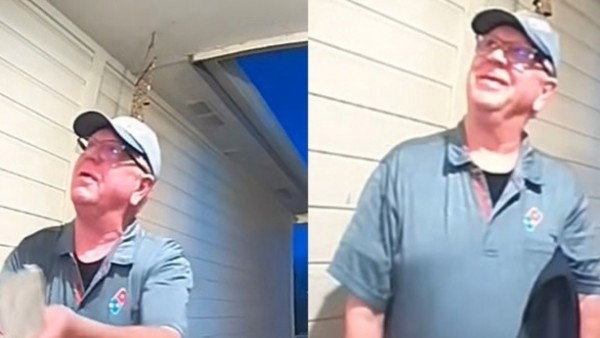 Giao đơn pizza kèm sự tận tâm, shipper lớn tuổi đổi đời gần ngày nghỉ hưu