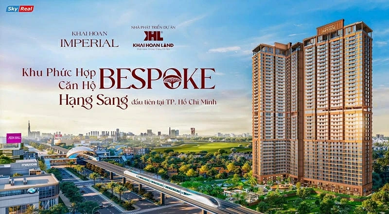 Khu phức hợp căn hộ Bespoke hạng sang đầu tiên tại TP. Hồ Chí Minh.