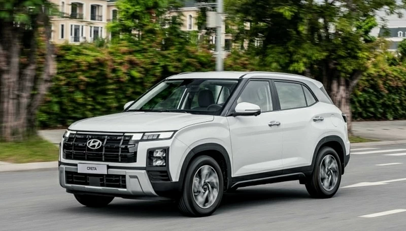 Doanh số xe Hyundai tháng 3/2026 tại Việt Nam: Hyundai Creta tiếp tục dẫn đầu.
