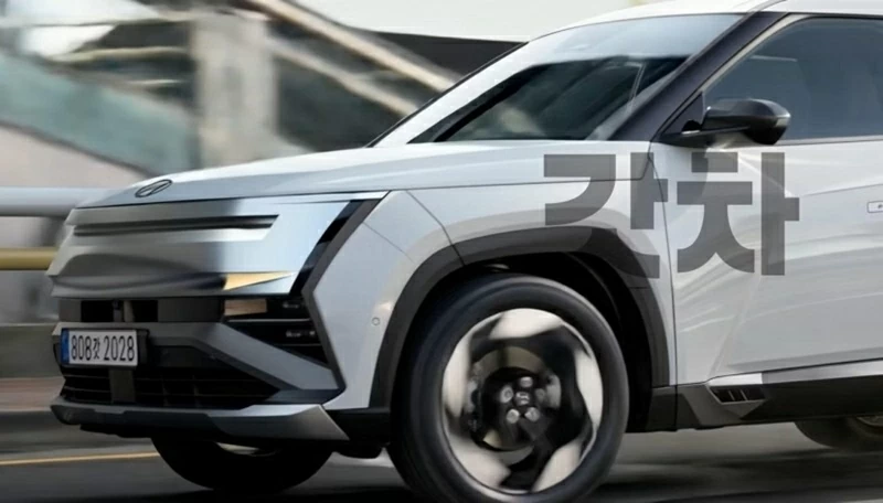 Rò rỉ hình ảnh Hyundai Tucson 2027 với loạt thay đổi mới