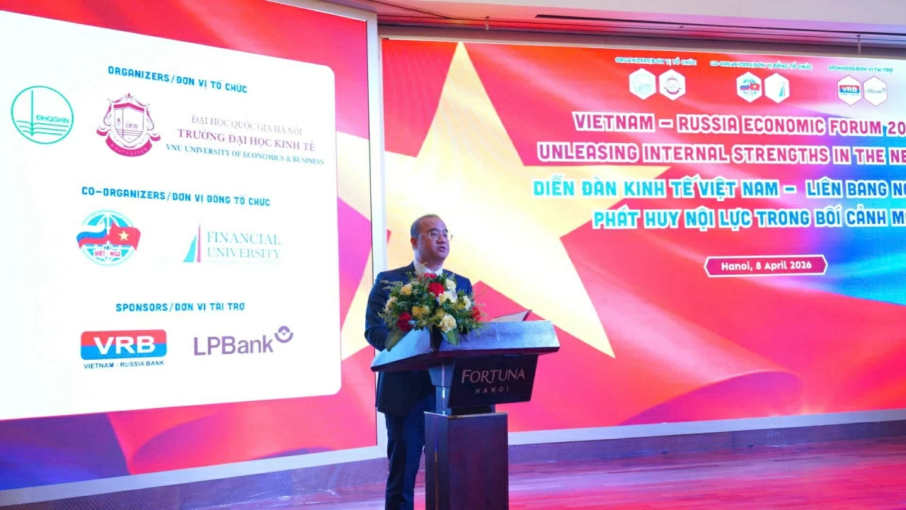 Diễn đàn Kinh tế Việt Nam - Nga 2026: Mở rộng không gian hợp tác trong bối cảnh mới