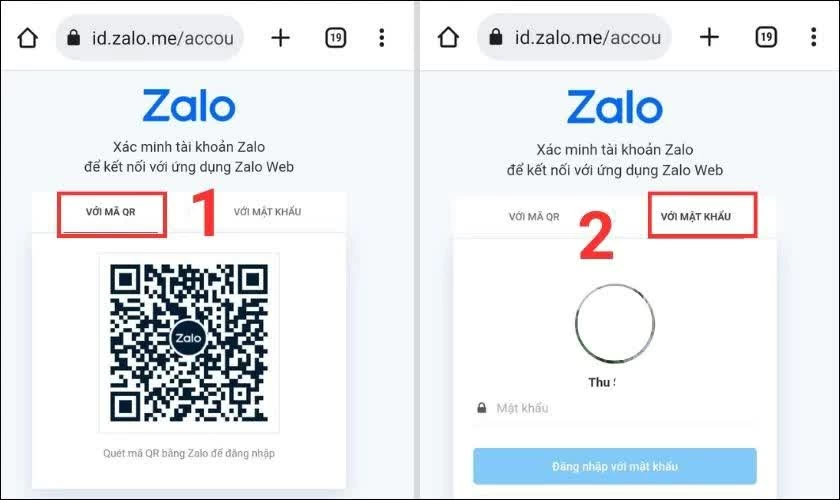 Hệ thống sẽ yêu cầu xác minh tài khoản.
