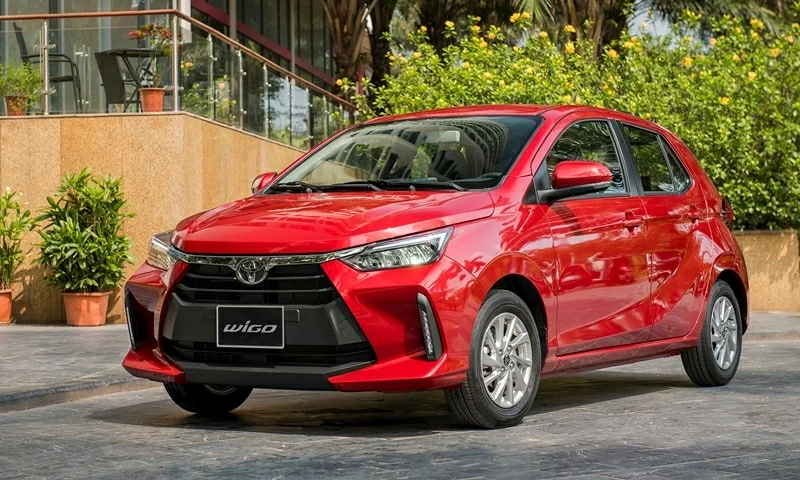 Top 10 xe ô tô bán chậm nhất tháng 3/2026: Toyota Wigo bất ngờ đội sổ.