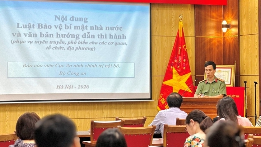 Ủy ban Biên giới quốc gia tìm hiểu Luật Bảo vệ bí mật nhà nước năm 2025