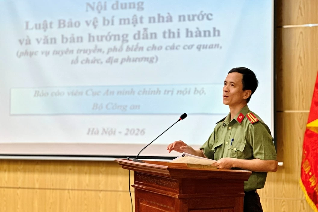 Ủy ban Biên giới quốc gia tìm hiểu Luật Bảo vệ bí mật nhà nước năm 2025 Ủy ban Biên giới quốc gia tìm hiểu Luật Bảo vệ bí mật nhà nước năm 2025