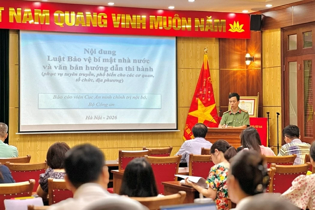 Ủy ban Biên giới quốc gia tìm hiểu Luật Bảo vệ bí mật nhà nước năm 2025 Ủy ban Biên giới quốc gia tìm hiểu Luật Bảo vệ bí mật nhà nước năm 2025