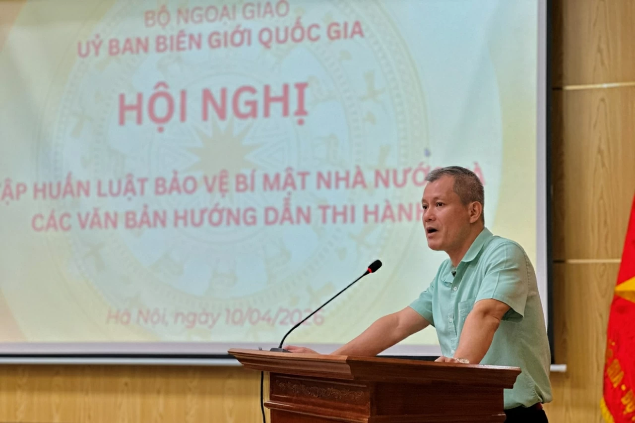 Ủy ban Biên giới quốc gia tìm hiểu Luật Bảo vệ bí mật nhà nước năm 2025 Ủy ban Biên giới quốc gia tìm hiểu Luật Bảo vệ bí mật nhà nước năm 2025