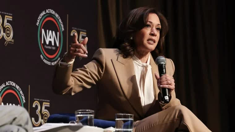 Cựu Phó Tổng thống Mỹ Kamala Harris suy nghĩ chuyện tranh cử tổng thống