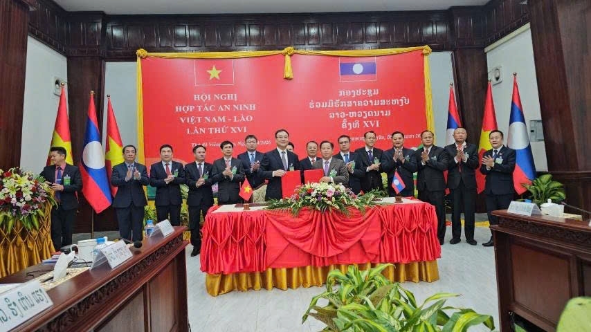 Hội nghị Hợp tác An ninh Việt Nam-Lào lần thứ XVI thúc đẩy tăng cường hợp tác an ninh