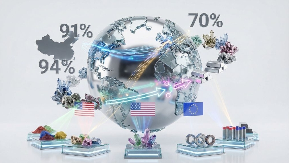 EU ‘bắt tay’ Mỹ phát triển cung ứng khoáng sản chiến lược nhằm giảm phụ thuộc vào Trung Quốc
