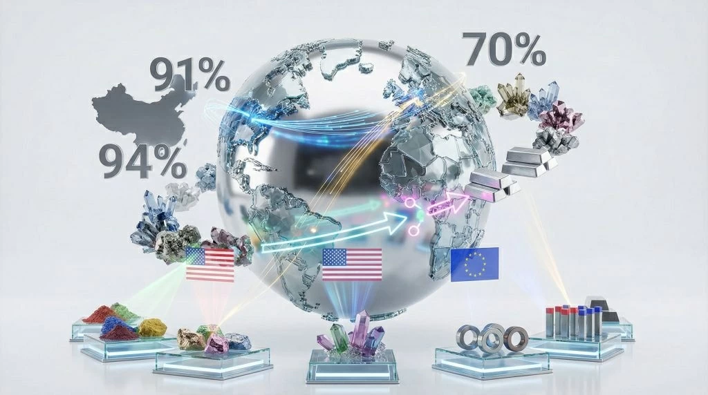 EU và Mỹ thúc đẩy hợp tác chuỗi cung ứng khoáng sản chiến lược nhằm giảm phụ thuộc nguồn cung từ Trung Quốc. (Nguồn: Discovery Alert)
