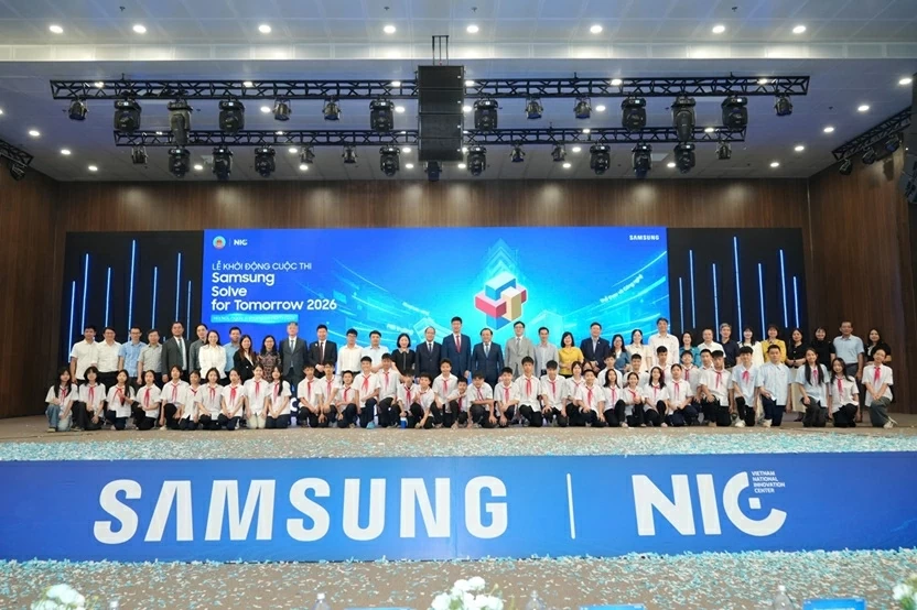 Khởi động Chương trình Samsung Solve for Tomorrow 2026 Khởi động Chương trình Samsung Solve for Tomorrow 2026