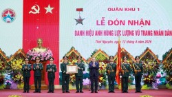 Tổng Bí thư, Chủ tịch nước Tô Lâm trao danh hiệu Anh hùng lực lượng vũ trang Nhân dân tặng Quân khu 1