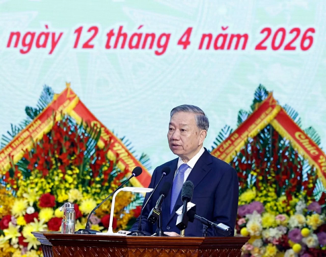 Tổng Bí thư, Chủ tịch nước Tô Lâm phát biểu chỉ đạo. (Nguồn: TTXVN) Tổng Bí thư, Chủ tịch nước Tô Lâm phát biểu chỉ đạo. (Nguồn: TTXVN)