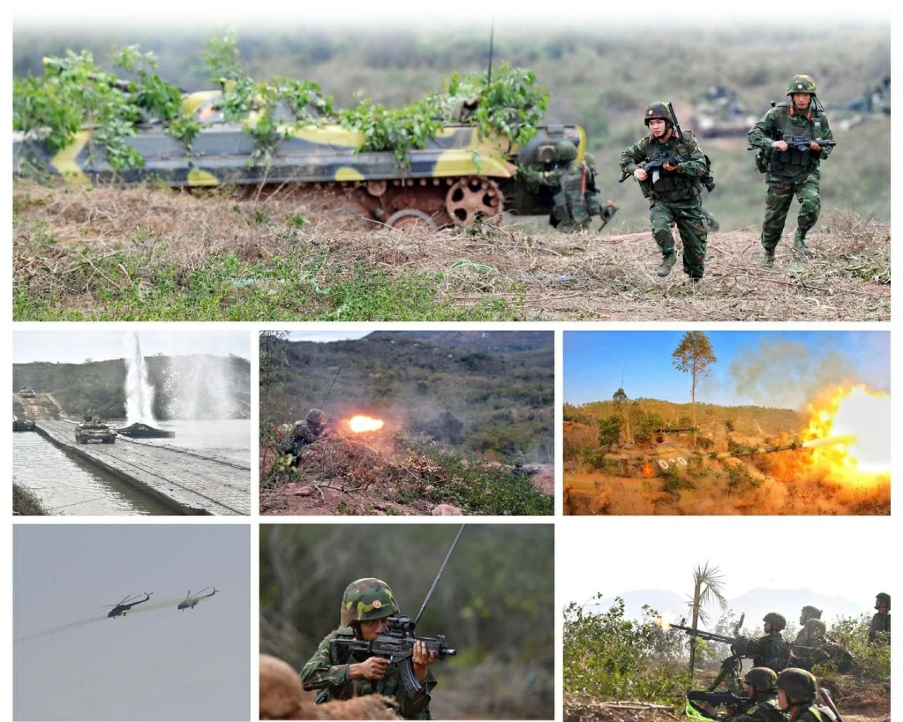 Quân đội phải tiếp tục là lực lượng đi đầu trong hành động, gương mẫu trong kỷ luật, nói đi đôi với làm, làm đến đâu chắc đến đó, “quyết tâm gấp mười lần, hành động gấp trăm lần”, góp phần cùng toàn Đảng, toàn dân thực hiện thắng lợi Nghị quyết Đại hội XIV của Đảng, xây dựng và bảo vệ vững chắc Tổ quốc Việt Nam xã hội chủ nghĩa trong kỷ nguyên phát triển mới. (Nguồn: Báo QDND)