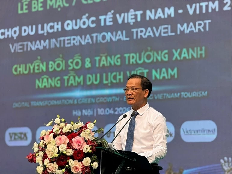 Hơn 90.000 lượt khách đến Hội chợ Du lịch quốc tế Việt Nam 2026 Hơn 90.000 lượt khách đến Hội chợ Du lịch quốc tế Việt Nam 2026
