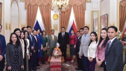 Thắt chặt tình hữu nghị đặc biệt Việt Nam-Lào tại Pháp