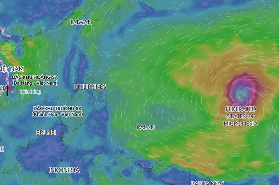 Bão Sinlaku sắp đạt cấp siêu bão ở Thái Bình Dương, diễn biến dị thường