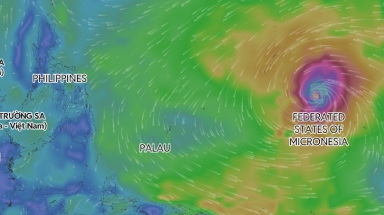 Bão Sinlaku sắp đạt cấp siêu bão ở Thái Bình Dương, diễn biến dị thường