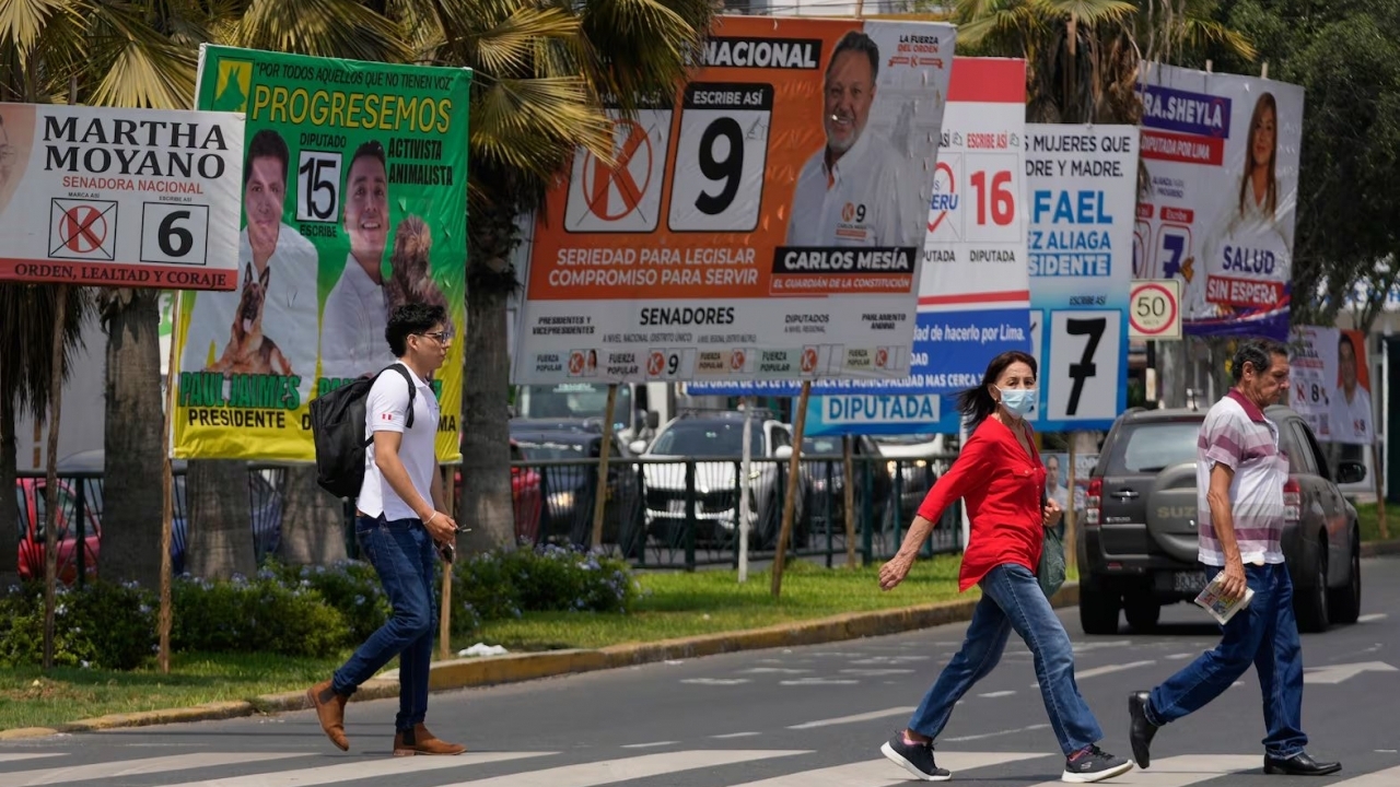 Peru bầu Tổng thống giữa ‘ma trận’ ứng viên, gần như chắc chắn phải tổ chức vòng hai